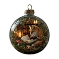thumbnail image 2 of Lekihaqq Christmas Flat Ornaments tore Animals Series Plastic Hanging Decorations Reading Companions Festive Home Decor Holiday Shelf Display, 2 of 6