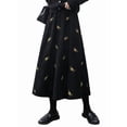 thumbnail image 2 of Women'S A-Line Fairy Patterned Elastic Waist Ruffle Layered Midi Skirt, 2 of 9