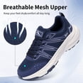thumbnail image 4 of MeMoride Mens Mesh Sneakers Comfortable Breathable Walking Shoes Mens Non Slip Athletic Shoes Gym Workout for Tennis, 4 of 7