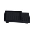 thumbnail image 4 of Bandeja organizadora para consola central, accesorios para coche, almohadilla antideslizante negra duradera, bandeja de almacenamiento oculta fácil de, 4 of 8