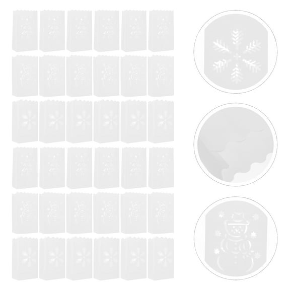 ULTNICE 30Pcs Wax Melt Packaging Bags Assorted Color for Birthday Parties