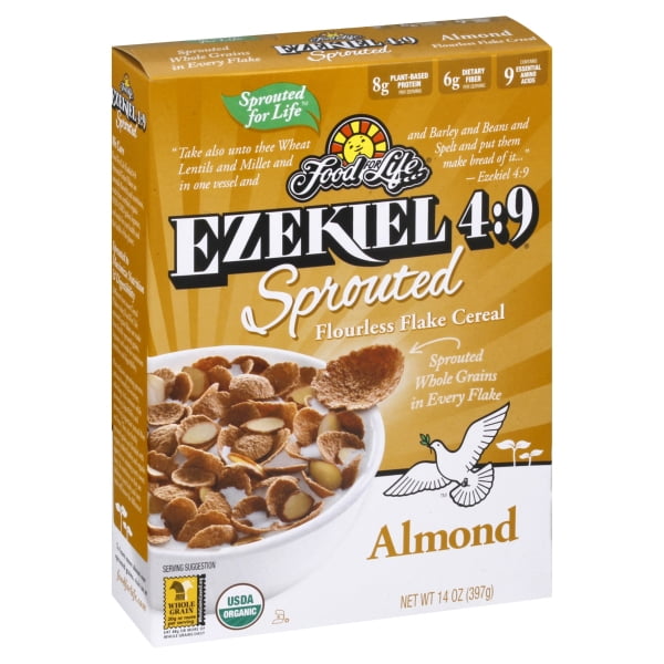 Food For Life, Ezekiel 49, Almond Sprouted Flourless Flake Cereal