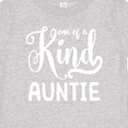 thumbnail image 4 of Inktastic Gift for Aunts | One of a Kind Auntie (white) Girls Baby T-Shirt, 4 of 5