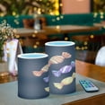 thumbnail image 3 of Yayeee Flameless Candles with Remote Flickering Battery Operated Multi Color Changing, Cartoon Candy, 3 of 7