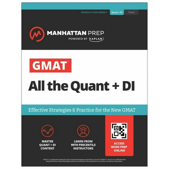 Manhattan Prep GMAT Prep GMAT All the Quant   Di: Effective Strategies & Practice for the New GMAT   Online Resources (Manhattan Prep GMAT Prep), (Paperback)