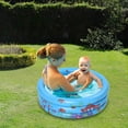thumbnail image 3 of Kids Wading Pool, Inflatable Baby Swimming Pool with Soft Inflatable Floor for Outdoor Garden Backyard Summer Water Toys, 3 of 5