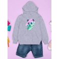 thumbnail image 3 of Panda Eating Bamboo Hoodie Juniors -Image by Shutterstock,  x-Large, 3 of 4