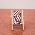 thumbnail image 2 of de pya 1:12 muebles accesorios adorno para juguetes A Zulema Sillón reclinable de playa para casa de muñecas, 2 of 6