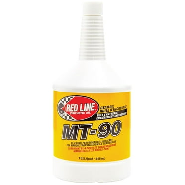50304 MT-90 75W-90 GL-4 Manual Transmission and Transaxle Lubricant (MTL) - 1 Quart (4 Pack)