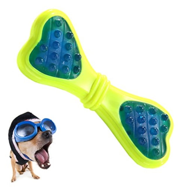 VVWEE Teething Toys for Dogs,Heavy Duty Rubber and Healthy Nylon Dog