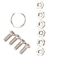 thumbnail image 3 of 1/10 Rc Rock Crawler Metal Tow Shackle Trailer Hook with 2Pcs Metal Front Rear Bumper Rescue Trailer Hook & Mount Set, 3 of 7
