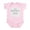 Petal Pink, variant on CafePress - Bearer Bond Infant Bodysuit - Baby Light Bodysuit, Size Newborn - 24 Months