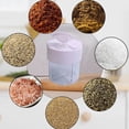 thumbnail image 1 of EDHITNR 6 Compartment Seasoning Container, Clear Plastic Spice Jar with Flip Top Lid, Portable Spice Organizer for Salt Pepper Herbs Stackable Kitchen Storage for Camping Travel, 1 of 7