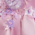 thumbnail image 5 of Girls Embroidery Flower Princess Dress Pageant Wedding Birthday Tutu Gowns, 5 of 7