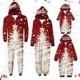 thumbnail image 6 of SwiftWear Christmas Onesie for Adult & Kid, Red Matching Christmas Pajamas for Family, One Piece Sleepwear for Women, 6 of 6