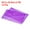 Purple, variant on Unique Bargains File Folders Office Plastic Envelopes Document Organizer with Snap Button Clear