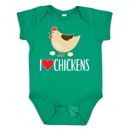 

Inktastic Chickens Cute Farm Animal Gift Baby Boy or Baby Girl Bodysuit