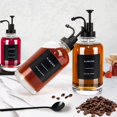 thumbnail image 3 of Set dispensador de sirope GYOSUGANG Coffee Bar con bandeja y cuchara, 3 of 7