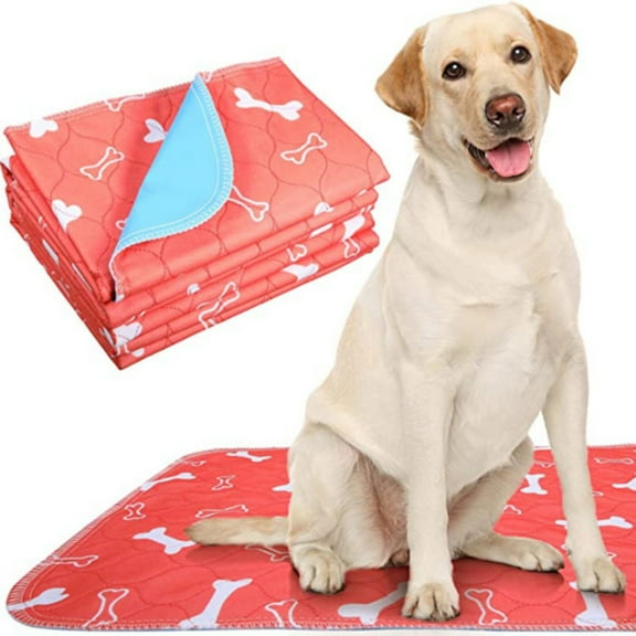 VISALY Washable Pee Pads for Dogs Reusable Puppy Pads Dog Mat Reusable Dog Pee Pads Washable Potty Pads for Dogs Reusable Pee Pads for Dogs