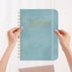 thumbnail image 1 of Libreta de planificación A5, cuaderno de espiral, correa de cuero, tarjeta de autodisciplina impresa, cubierta resistente, diseño portátil, ideal para la oficina, planificación de horarios,, 1 of 9