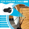 thumbnail image 3 of TMWEFUSC 39 Pcs Cable Routing Kit Cable Installation Kit Mounting Accessories Including 6 Grommet 3 Drill Bit and 30 Wall Clamp, 3 of 15