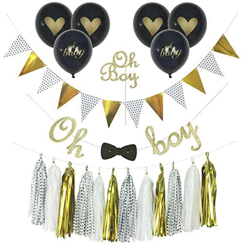 bow tie baby shower decorations