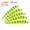 Fluorescent yellow, variant on Uxcell Arrows Vanes 20 Pack 4 Inch Arrow Feather Right Wing, Fluorescent Yellow