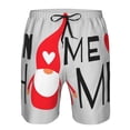 thumbnail image 3 of Goofa Gnome Home With A Cute Gnome Printed Mens Swim Trunks Summer Quick Dry Short Beach Swimwear Bathing Suits-XX-Large, 3 of 9