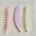 thumbnail image 5 of fuxzkrlz Large Banana Hair Clip – Anti-slip Teeth No Damage Back Head, High Bun Claw for Long Hair Accessory, 5 of 7