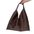 thumbnail image 1 of Bolso de mano de cuero, bolsos hobo de gran tamaño, bolso de mano grande para el trabajo de las mujeres, bolsos de cuero de viaje, bolsos de mano para la escuela, 1 of 5
