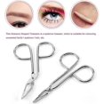 thumbnail image 5 of Pince à Sourcils Professionnelle Poignée Ciseaux Obliques, 5 of 5