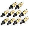 thumbnail image 1 of 10pcs 4/7 Automatic Garden Thread Copper Atomizing Nozzle Adjustable Brass Water Spray Nozzle Spray Head (Golden), 1 of 8