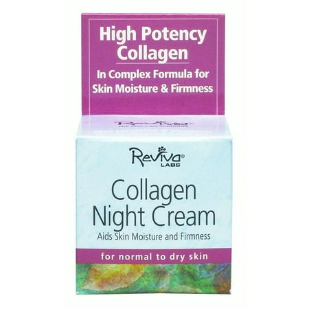 1 Ounce Reviva Labs - Reviva® Labs Hydrating Professional Strength Collagen Night Créme 1.5 oz. Box