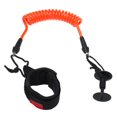 thumbnail image 2 of 4ft 7mm ed Surfboard Leash With Threaded Plug / Wrist, 2 of 8