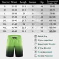 thumbnail image 3 of APTRO Mens Swim Trunks 9 inch Bathing Suit With Zipper Pockets Quick Dry Mesh Liner Swim Shorts Board Shorts Swimsuit Beach Shorts Grid Green 01 2XL, 3 of 7
