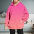 thumbnail image 2 of Bovemsi Sweatshirt for Women Retro Fashion Print Loose Large Sized Casual Long Sleeved Hoodie Comfort Hoodie, 2 of 9