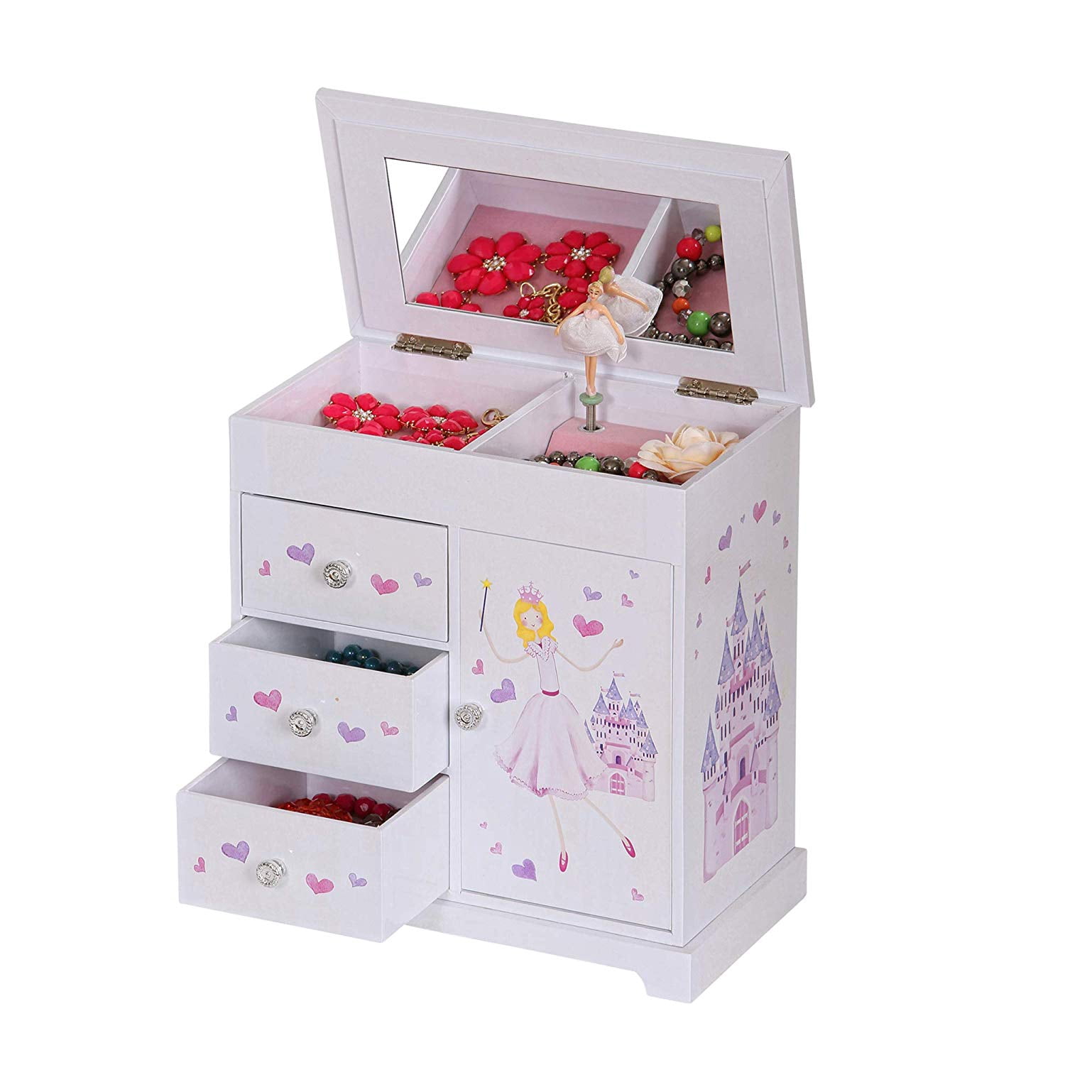 Mele and Co Adalyn Girls Musical Ballerina Jewelry Box