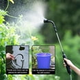 thumbnail image 5 of golytefs Electric Plant Sprayer Rechargeable Portable Water Sprayer with Telescopic Wand Pesticide Spray Watering Flower Electric Tools with 2 Nozzles And 2/4/6/10M Hose for Yard Lawn Weeds Plants, 5 of 9