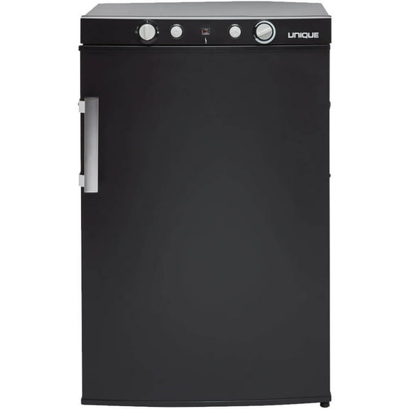 UNIQUE 3 Cu. Ft. Black Propane Off-Grid Portable Refrigerator