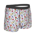 thumbnail image 2 of KLL Tulips Flowers Men's Cotton Boxer Briefs Underwear-XX-Large, 2 of 8