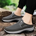thumbnail image 4 of EKVAHL Men's Slip On Backless Mule Walking Shoes, Arch Support Lightweight Breathable Sneakers, Non-Slip Cushioned Outdoor Slide Shoes, 4 of 5