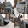 thumbnail image 4 of Sillon Reclinable Easy Living Monza Gris Oxford, 4 of 6