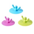 thumbnail image 7 of Waterproof Silicone Sink Plug Human Shape Sink Drain Stopper Hair Stopper Bathtub Drainage Stopper Flat Suction Cover, 7 of 7