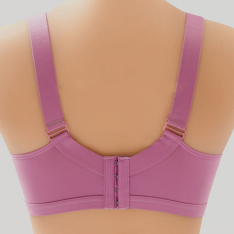 AIEOTT Wirefree Bras for Women ,Plus Size Adjustable Shoulder