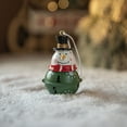 thumbnail image 4 of Santa Claus Ornament Bell, Hand-Painted Metal Christmas Hanging Decoration with Festive Jingle, Holiday Tree, Mantel, Wreath & Gift Topper Décor, 4 of 5