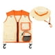 thumbnail image 3 of Disfraz de explorador infantil Yotijar Chaleco y Sombrero Naranja para Niño, 3 of 10