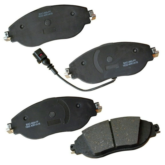 STOP SBC1633 Stop Ceramic Brake Pad Fits select: 2015-2016,2019-2020 VOLKSWAGEN GTI