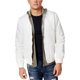 thumbnail image 1 of Chaqueta Bomber American Rag de nailon para hombre color blanco extragrande, 1 of 1