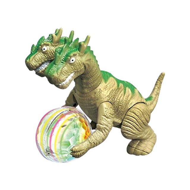 Juguete de dinosaurio eléctrico, modelo de simulación de luz y sonido de rastreo mecánico, regalo de educación temprana Wmkox8yii shdjk1190