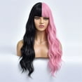 thumbnail image 4 of Women's Fashion Wig Brown Synthetic Hairshort Wigs hair Wave Wig, 4 of 5